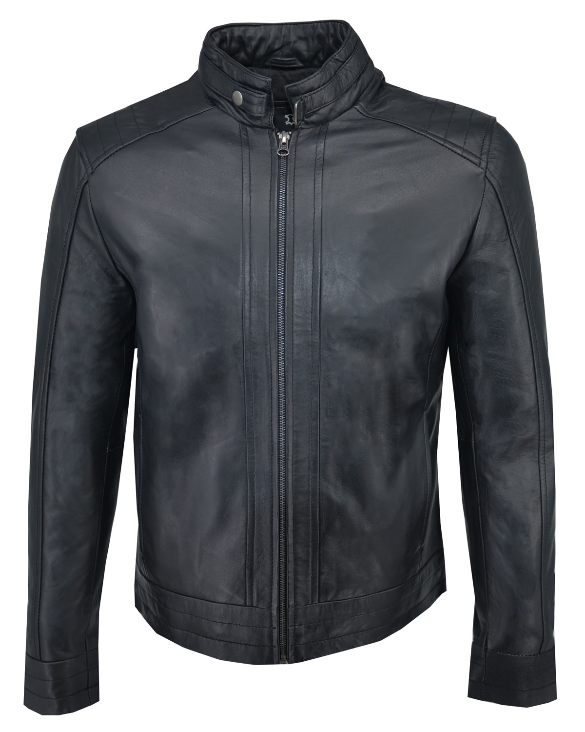 ΔΕΡΜΑΤΙΝΟ ΑΝΔΡΙΚΟ ΜΠΟΥΦΑΝ ΚΩΔΙΚΟΣ: 40-M-ZH-1 (BLACK)