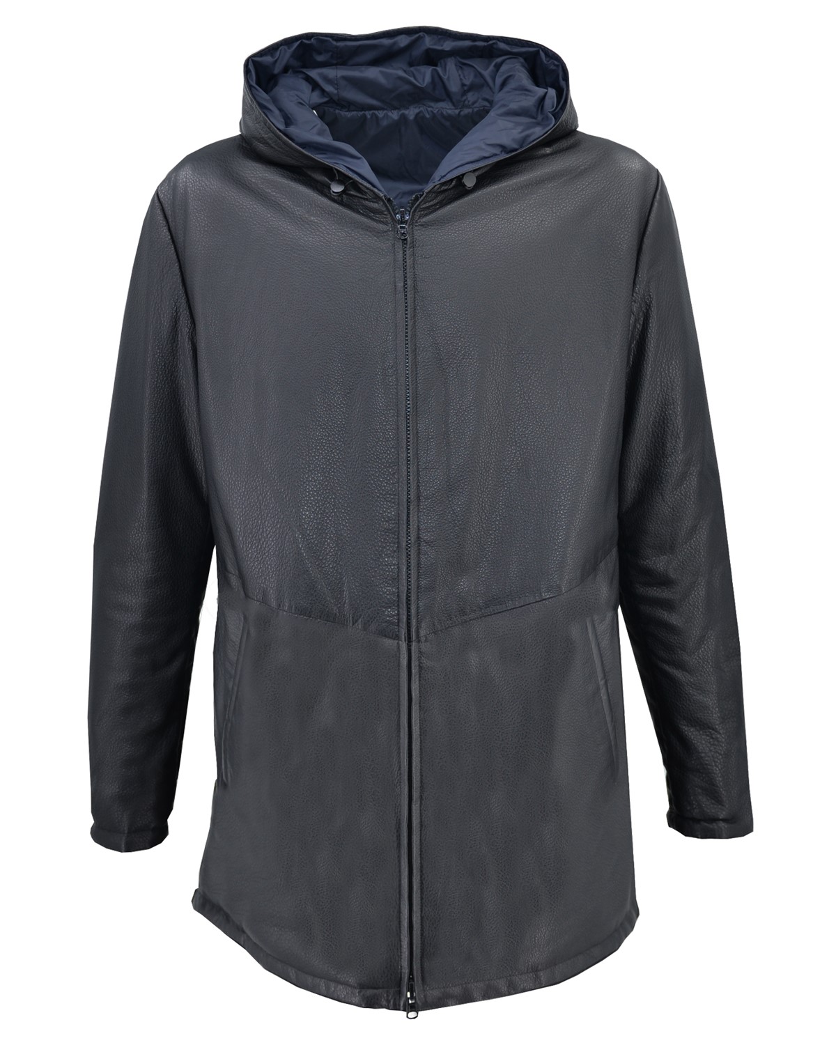 ΔΕΡΜΑΤΙΝΟ ΑΝΔΡΙΚΟ JACKET ΚΩΔΙΚΟΣ: 46S-M-GL-728 (BLACK-SQUAD)