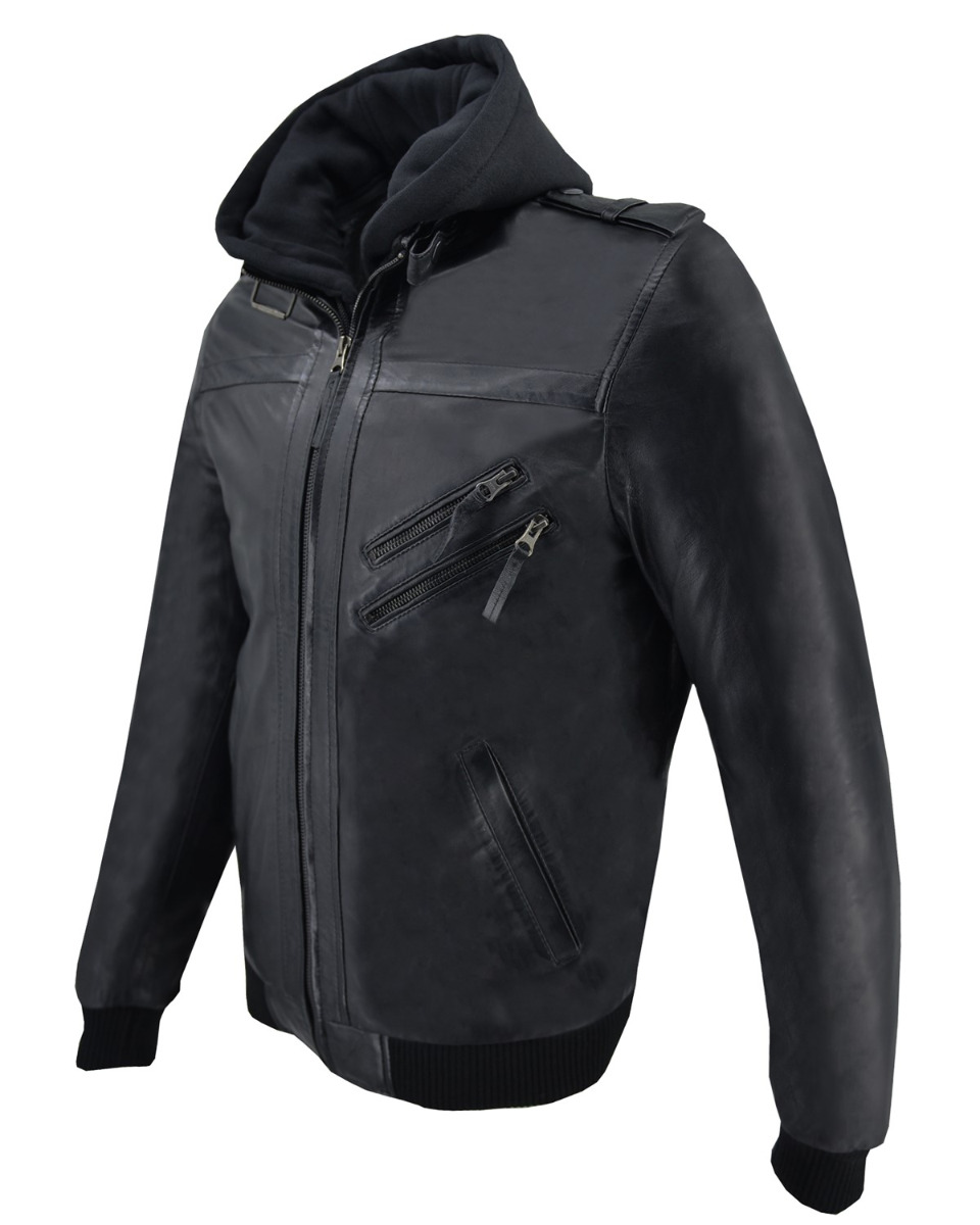ΔΕΡΜΑΤΙΝΟ ΑΝΔΡΙΚΟ ΜΠΟΥΦΑΝ ΚΩΔΙΚΟΣ: 49-M-NEW-1 (BLACK) - Image 10