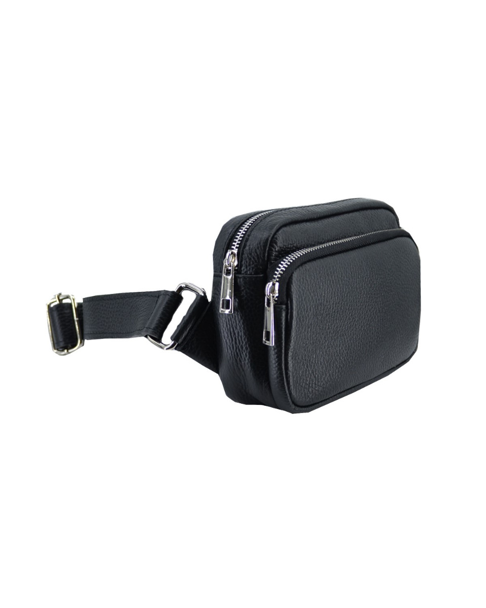 ΔΕΡΜΑΤΙΝΟ ΤΣΑΝΤΑΚΙ ΚΩΔΙΚΟΣ: 33-BAG-2402-35 (BLACK) - Image 3