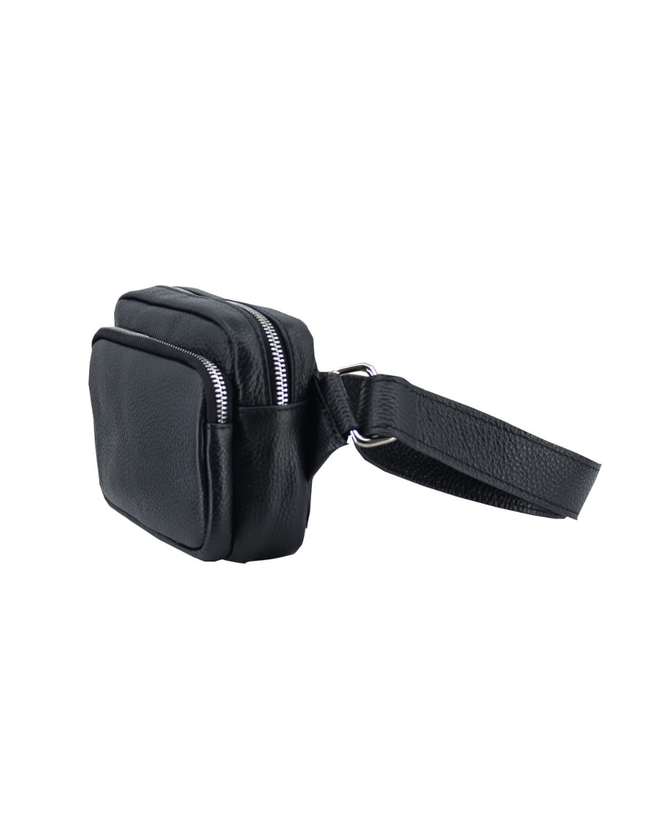 ΔΕΡΜΑΤΙΝΟ ΤΣΑΝΤΑΚΙ ΚΩΔΙΚΟΣ: 33-BAG-2402-35 (BLACK) - Image 4
