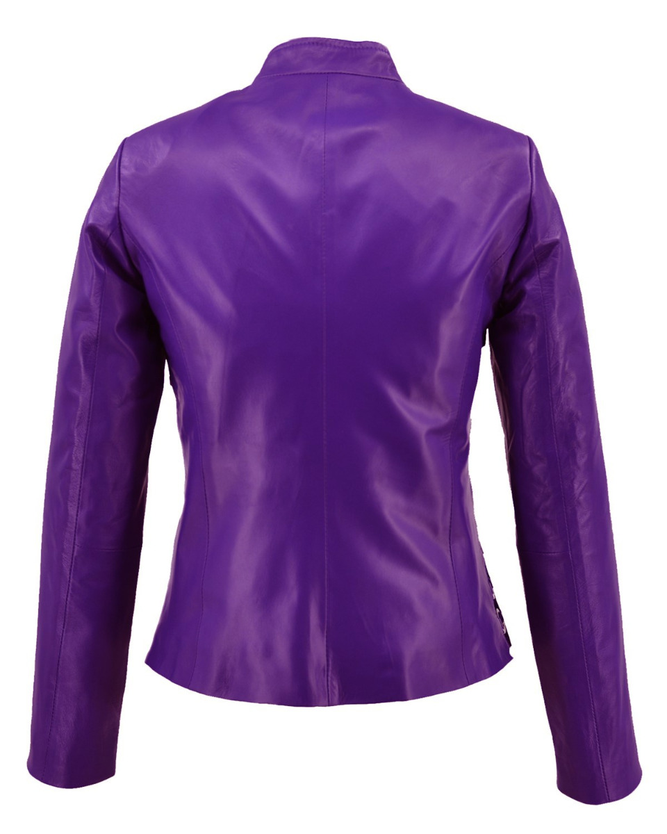 ΔΕΡΜΑΤΙΝΟ ΓΥΝΑΙΚΕΙΟ ΜΠΟΥΦΑΝ ΚΩΔΙΚΟΣ: 07-W-HARI (PURPLE) - Image 10