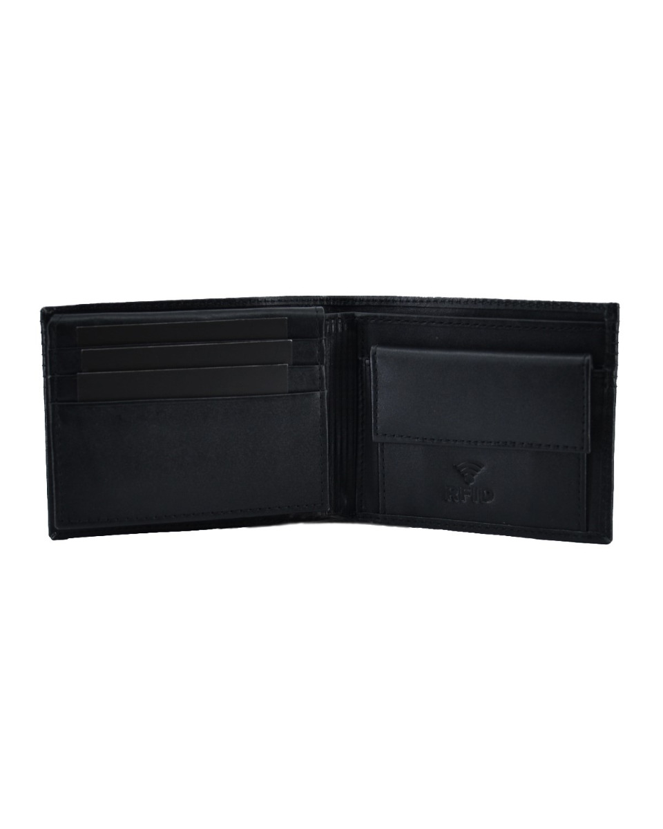 ΔΕΡΜΑΤΙΝΟ ΑΝΔΡΙΚΟ ΠΟΡΤΟΦΟΛΙ ΚΩΔΙΚΟΣ: 58-M-WALLET-M1 (BLACK) - Image 3
