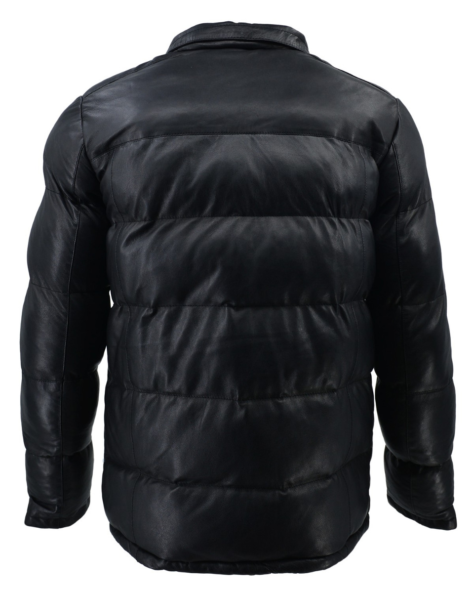 ΔΕΡΜΑΤΙΝΟ ΑΝΔΡΙΚΟ ΜΠΟΥΦΑΝ ΚΩΔΙΚΟΣ: 08-M-PAKO (BLACK) - Image 12