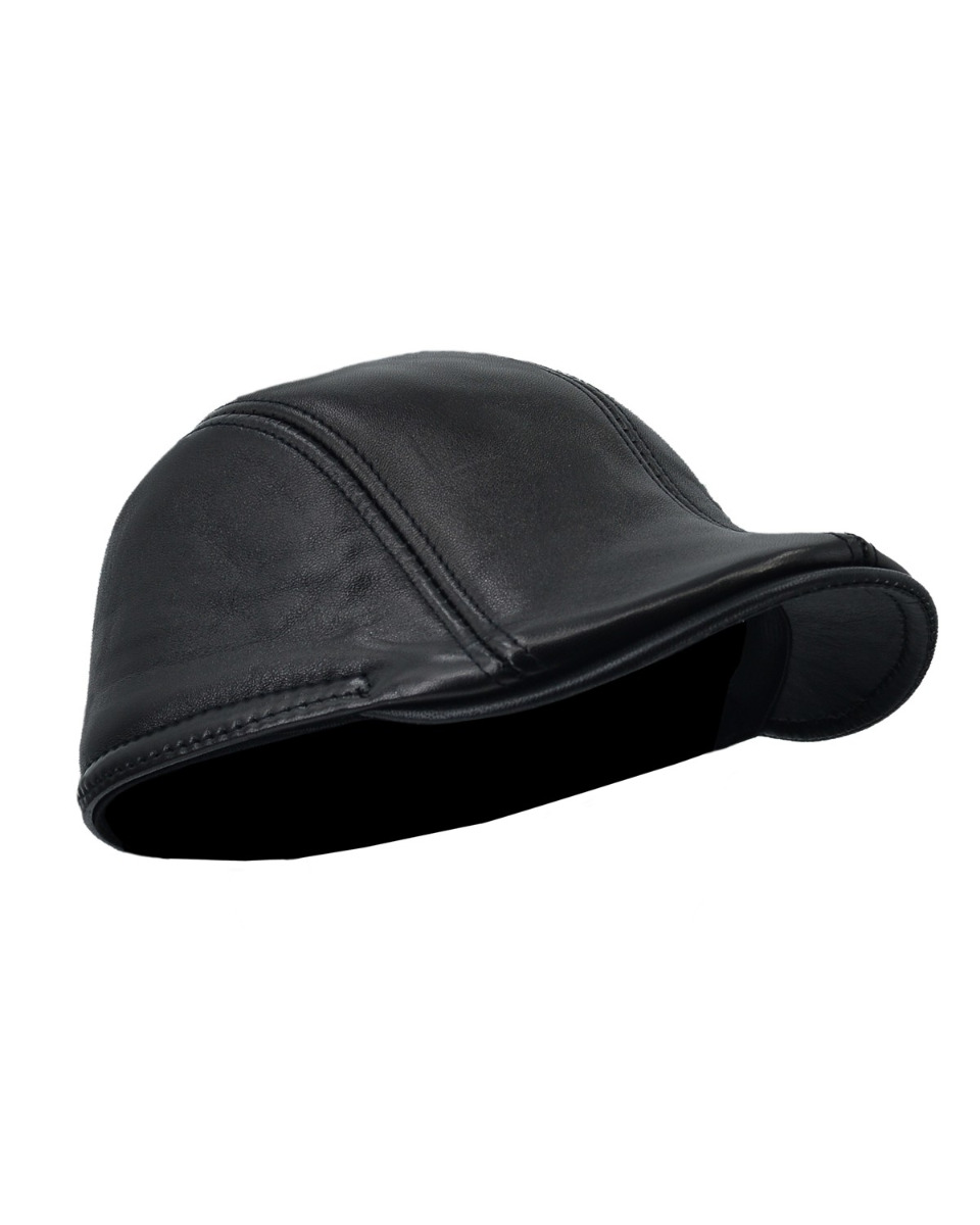 ΔΕΡΜΑΤΙΝΟ ΚΑΠΕΛΟ ΚΩΔΙΚΟΣ : 05SA-JOKEY-1 (BLACK)