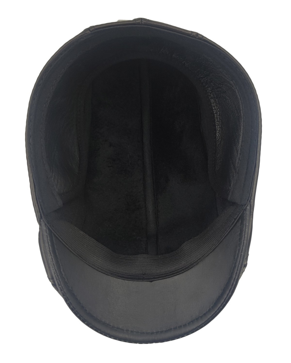 ΔΕΡΜΑΤΙΝΟ ΚΑΠΕΛΟ ΚΩΔΙΚΟΣ : 05SA-JOKEY-1 (BLACK) - Image 7
