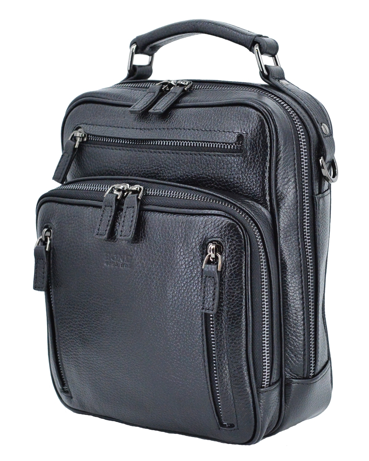 ΔΕΡΜΑΤΙΝΗ ΑΝΔΡΙΚΗ ΤΣΑΝΤΑ ΚΩΔΙΚΟΣ: 60-BAG-1168-281 (BLACK) - Image 5