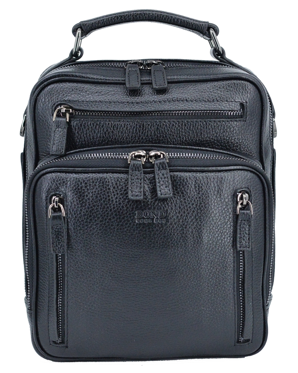ΔΕΡΜΑΤΙΝΗ ΑΝΔΡΙΚΗ ΤΣΑΝΤΑ ΚΩΔΙΚΟΣ: 60-BAG-1168-281 (BLACK)