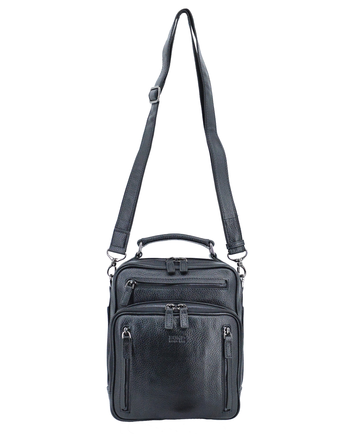 ΔΕΡΜΑΤΙΝΗ ΑΝΔΡΙΚΗ ΤΣΑΝΤΑ ΚΩΔΙΚΟΣ: 60-BAG-1168-281 (BLACK) - Image 3