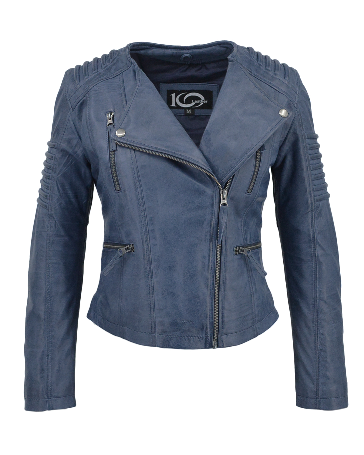 ΔΕΡΜΑΤΙΝΟ ΓΥΝΑΙΚΕΙΟ ΜΠΟΥΦΑΝ ΚΩΔΙΚΟΣ: 14-W-SILVANA (DENIM) - Image 8