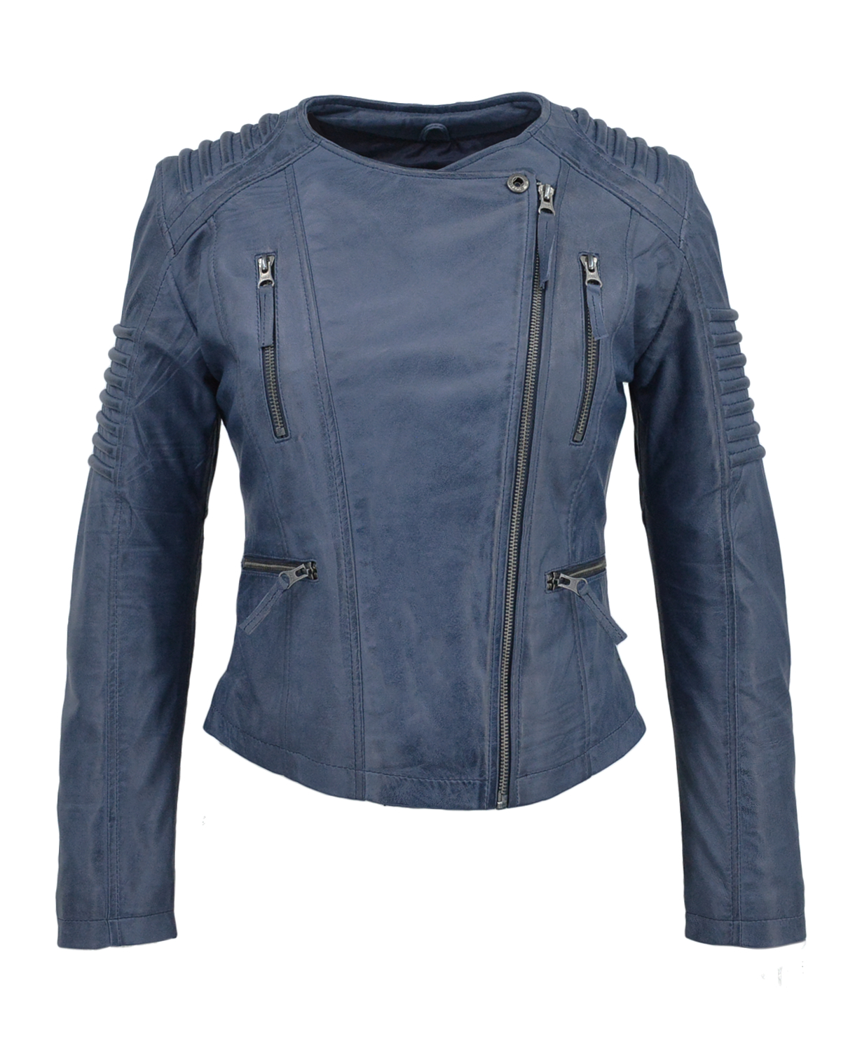 ΔΕΡΜΑΤΙΝΟ ΓΥΝΑΙΚΕΙΟ ΜΠΟΥΦΑΝ ΚΩΔΙΚΟΣ: 14-W-SILVANA (DENIM) - Image 9