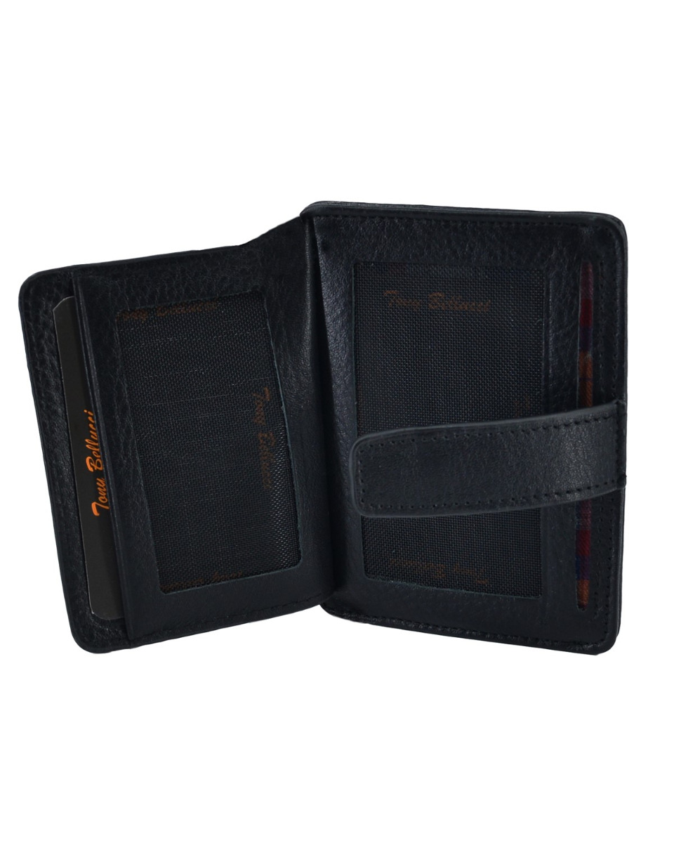 ΔΕΡΜΑΤΙΝΟ ΠΟΡΤΟΦΟΛΑΚΙ ΚΩΔΙΚΟΣ: 60-WALLET-T302-1 (BLACK) - Image 5