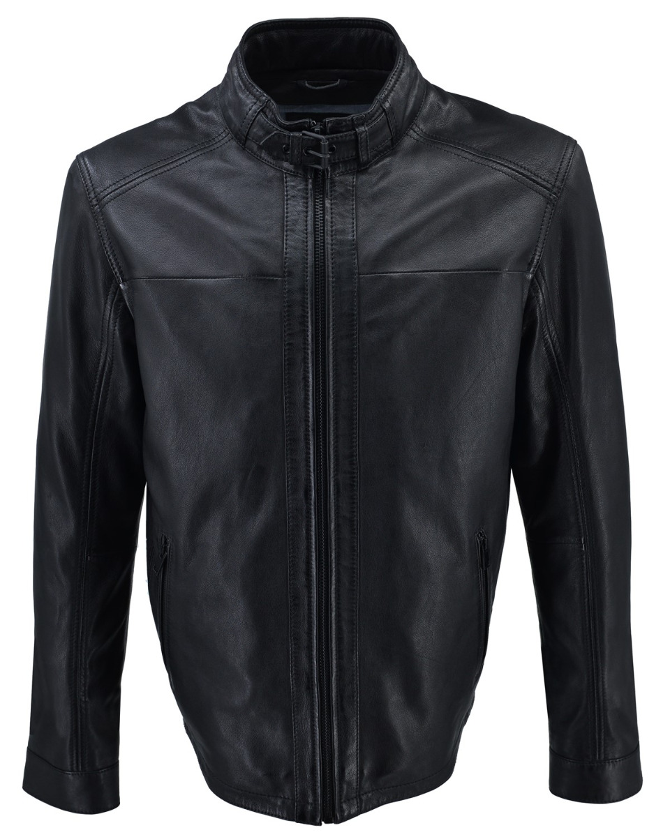 ΔΕΡΜΑΤΙΝΟ ΑΝΔΡΙΚΟ ΜΠΟΥΦΑΝ ΚΩΔΙΚΟΣ: 61-M-1118 (BLACK) - Image 7