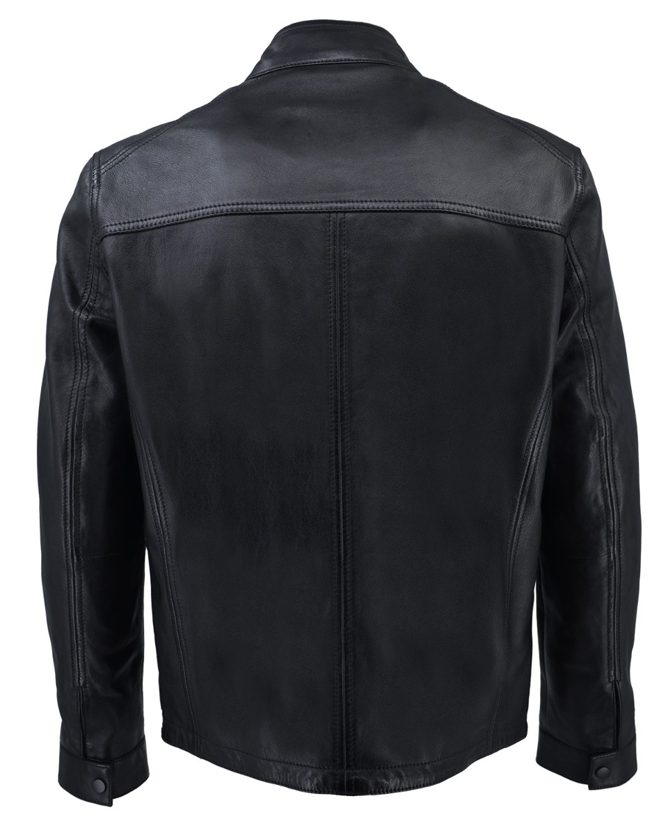 ΔΕΡΜΑΤΙΝΟ ΑΝΔΡΙΚΟ ΜΠΟΥΦΑΝ ΚΩΔΙΚΟΣ: 61-M-1118 (BLACK) - Image 10