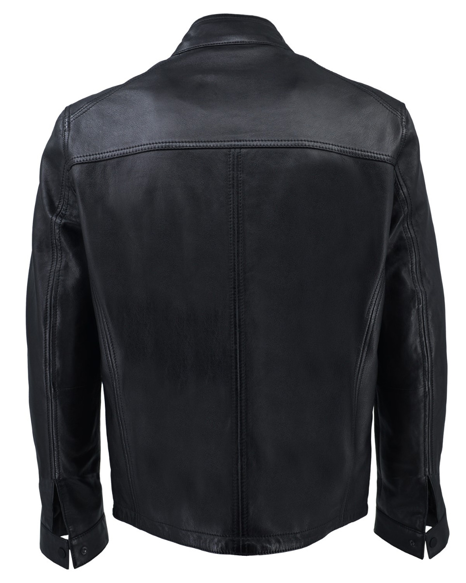 ΔΕΡΜΑΤΙΝΟ ΑΝΔΡΙΚΟ ΜΠΟΥΦΑΝ ΚΩΔΙΚΟΣ: 61-M-1118 (BLACK) - Image 11