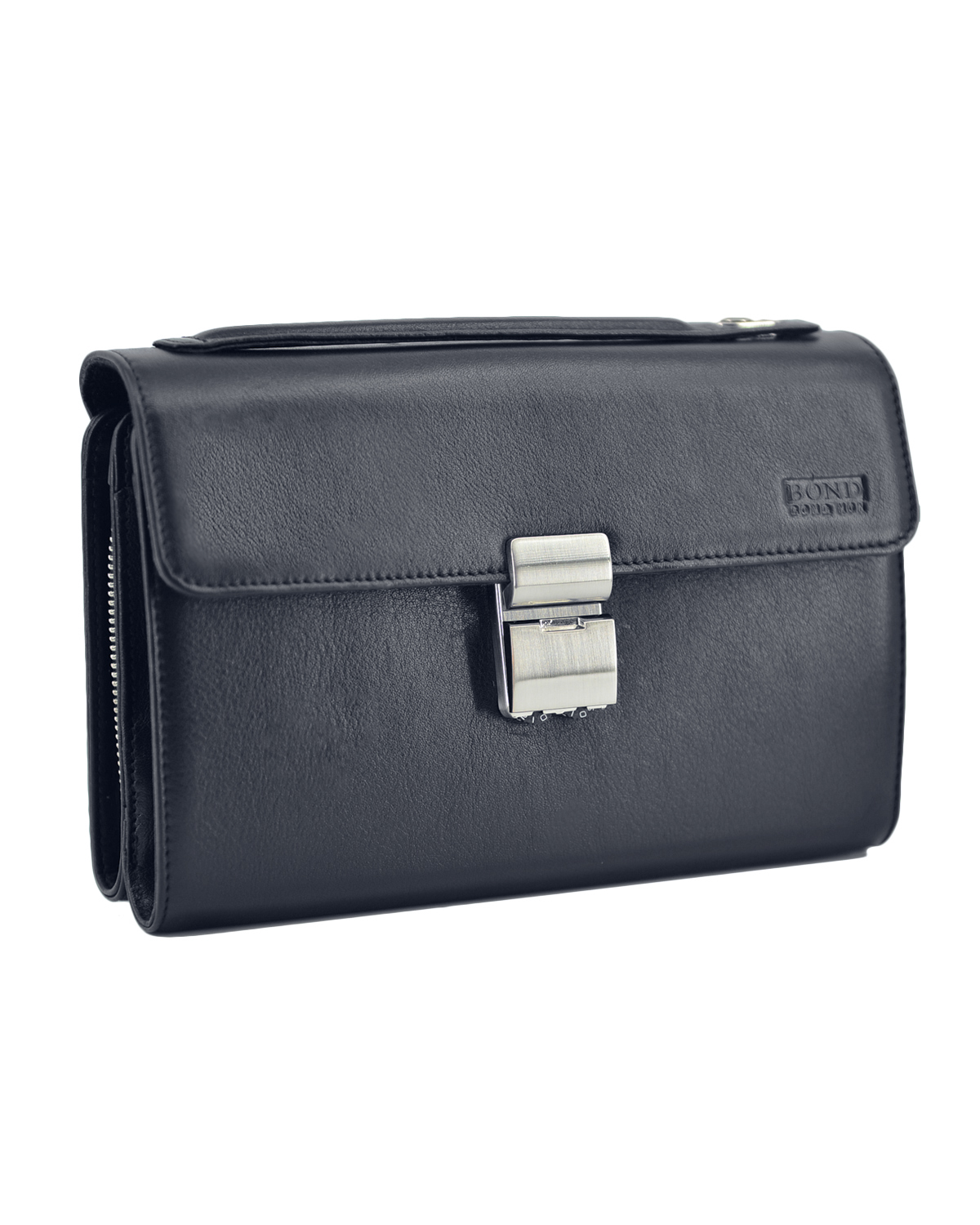 ΔΕΡΜΑΤΙΝΗ ΑΝΔΡΙΚΗ ΤΣΑΝΤΑ ΚΩΔΙΚΟΣ: 60-BAG-888-1 (BLACK) - Image 4