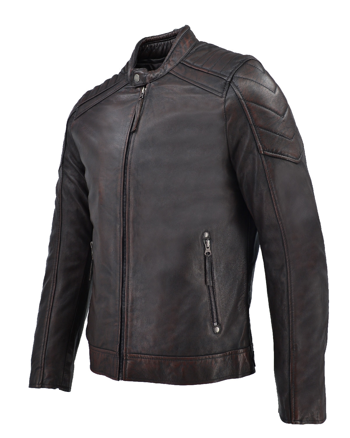 ΔΕΡΜΑΤΙΝΟ ΑΝΔΡΙΚΟ ΜΠΟΥΦΑΝ ΚΩΔΙΚΟΣ: 14-M-DIXON (ANTIQUE-BROWN) - Image 5