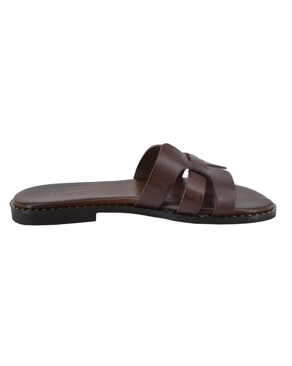 ΔΕΡΜΑΤΙΝΕΣ ΓΥΝΑΙΚΕΙΕΣ ΠΑΝΤΟΦΛΕΣ: 56-W-2/24 (BROWN) - Image 4