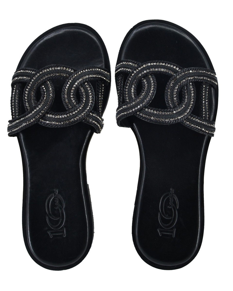 ΔΕΡΜΑΤΙΝΕΣ ΓΥΝΑΙΚΕΙΕΣ ΠΑΝΤΟΦΛΕΣ: 56-W-GUCCI (BLACK) - Image 3