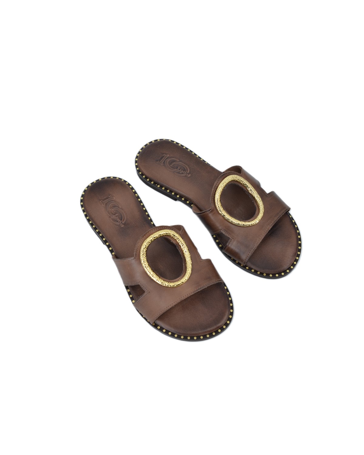 ΔΕΡΜΑΤΙΝΕΣ ΓΥΝΑΙΚΕΙΕΣ ΠΑΝΤΟΦΛΕΣ: 56-W-14/24 (BROWN)