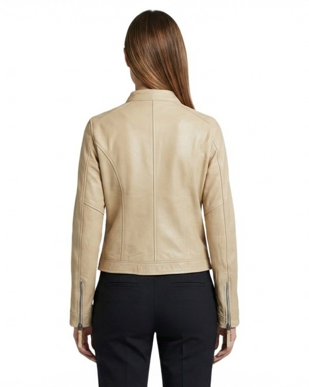 ΔΕΡΜΑΤΙΝΟ ΓΥΝΑΙΚΕΙΟ ΜΠΟΥΦΑΝ ΚΩΔΙΚΟΣ: 49-W-AMORE (BEIGE) - Image 4