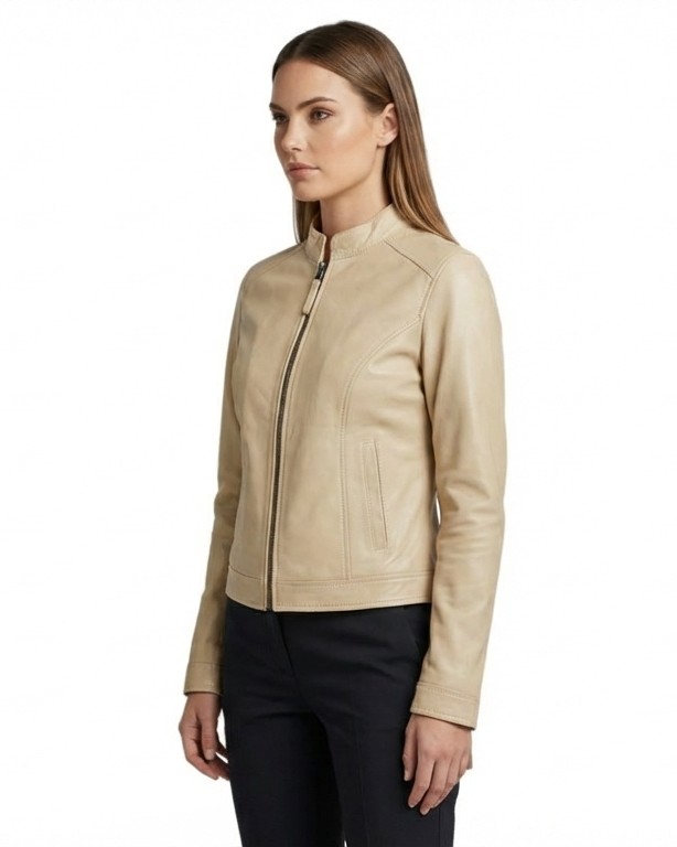 ΔΕΡΜΑΤΙΝΟ ΓΥΝΑΙΚΕΙΟ ΜΠΟΥΦΑΝ ΚΩΔΙΚΟΣ: 49-W-AMORE (BEIGE) - Image 3
