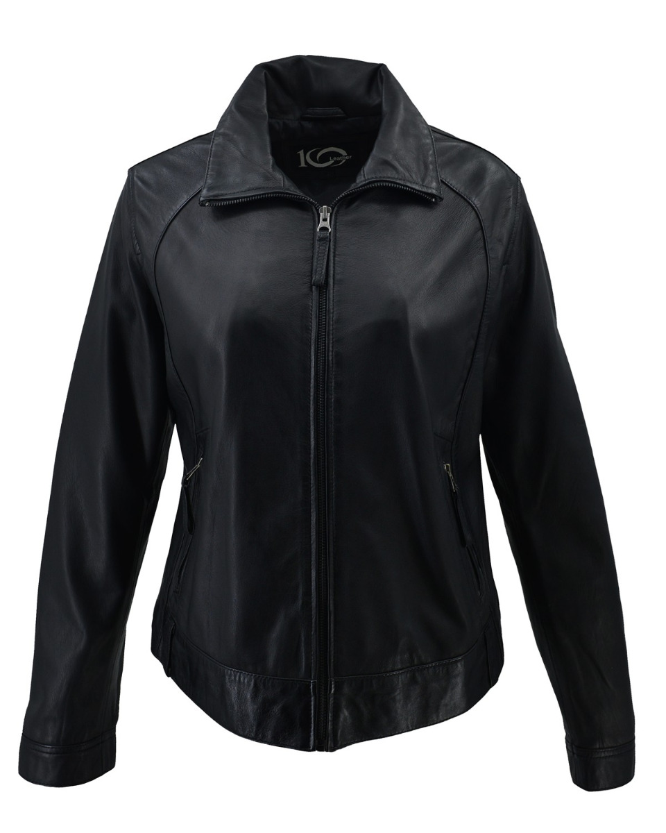 ΔΕΡΜΑΤΙΝΟ ΓΥΝΑΙΚΕΙΟ ΜΠΟΥΦΑΝ ΚΩΔΙΚΟΣ: 49-W-F-2 (BLACK) - Image 5