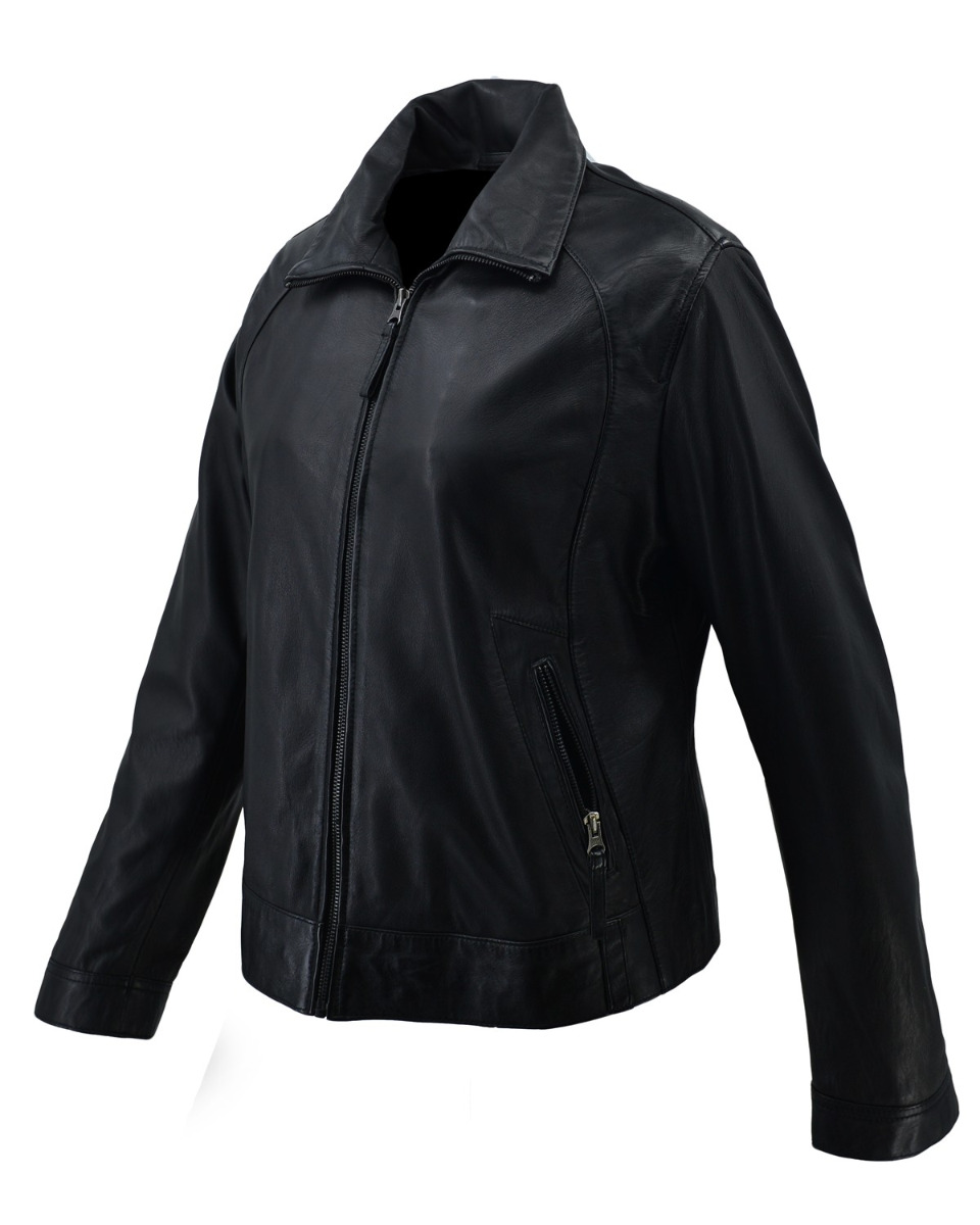 ΔΕΡΜΑΤΙΝΟ ΓΥΝΑΙΚΕΙΟ ΜΠΟΥΦΑΝ ΚΩΔΙΚΟΣ: 49-W-F-2 (BLACK) - Image 7