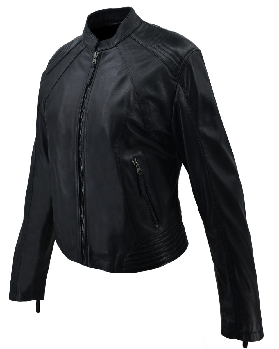 ΔΕΡΜΑΤΙΝΟ ΓΥΝΑΙΚΕΙΟ ΜΠΟΥΦΑΝ ΚΩΔΙΚΟΣ: 49-W-F-3 (BLACK) - Image 6