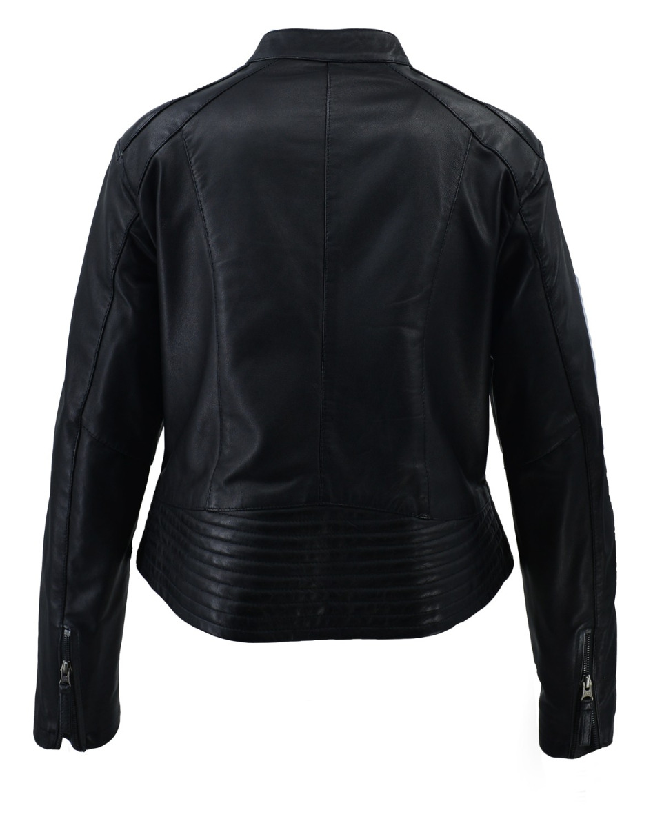 ΔΕΡΜΑΤΙΝΟ ΓΥΝΑΙΚΕΙΟ ΜΠΟΥΦΑΝ ΚΩΔΙΚΟΣ: 49-W-F-3 (BLACK) - Image 9