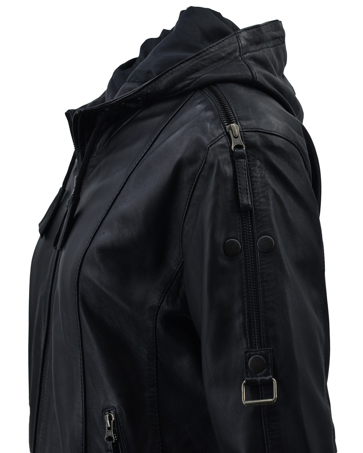 ΔΕΡΜΑΤΙΝΟ ΓΥΝΑΙΚΕΙΟ ΜΠΟΥΦΑΝ ΚΩΔΙΚΟΣ: 49-W-F-6 (BLACK) - Image 8