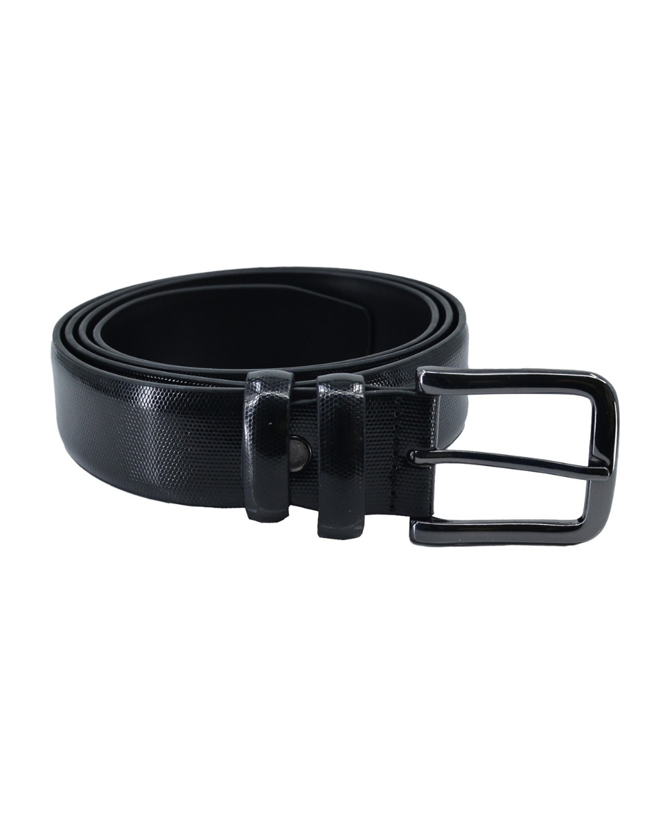 ΔΕΡΜΑΤΙΝΗ ΖΩΝΗ ΚΩΔΙΚΟΣ: 35-BELT-9663 (BLACK-GLOSS) - Image 3
