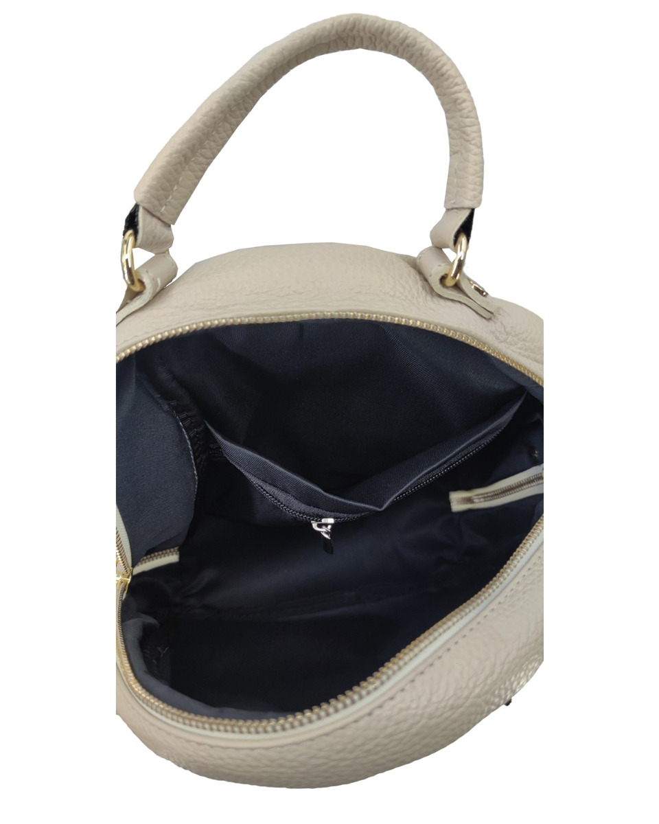 ΔΕΡΜΑΤΙΝΗ ΓΥΝΑΙΚΕΙΑ ΤΣΑΝΤΑ ΚΩΔΙΚΟΣ: 33-BAG-BACKPACK (BEIGE) - Image 6