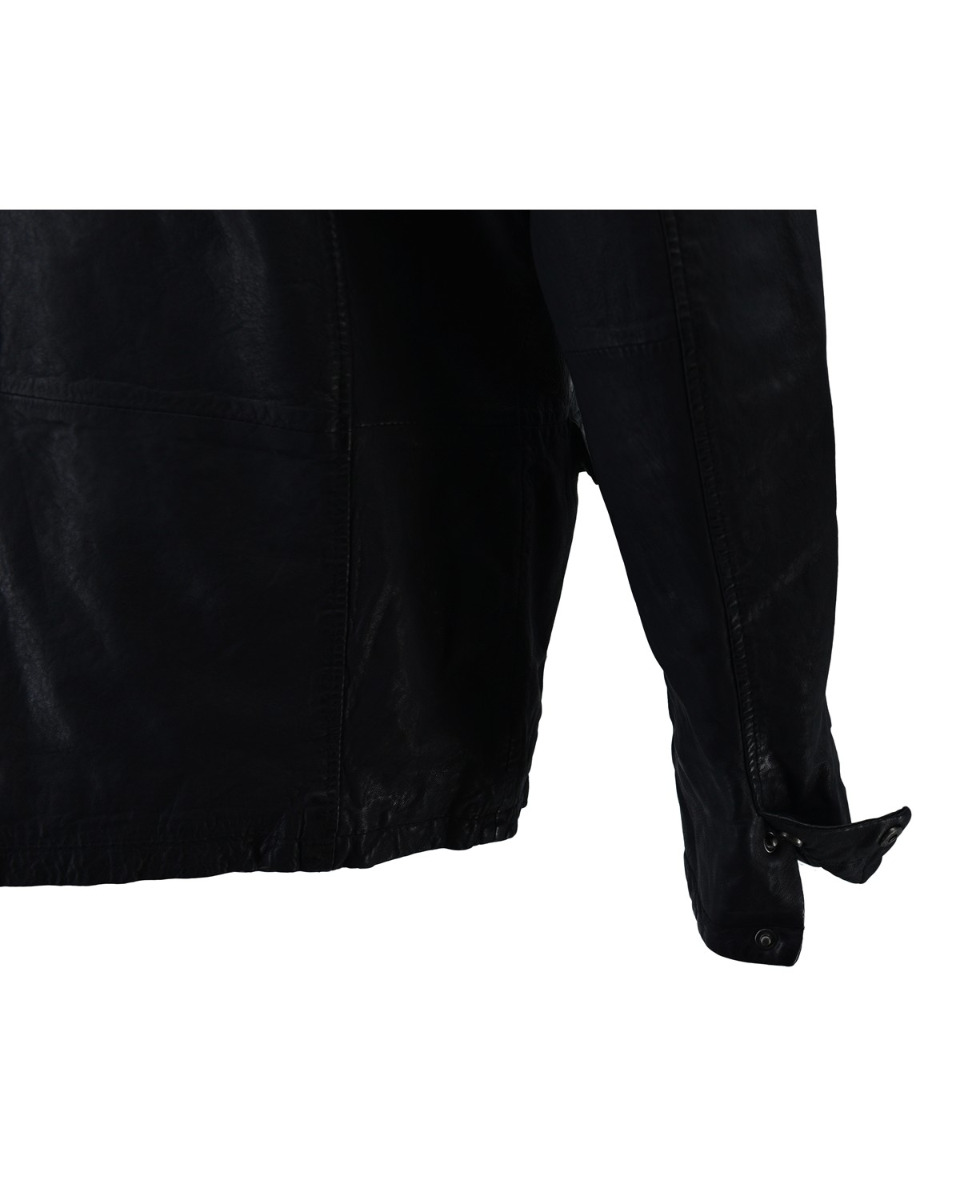 ΔΕΡΜΑΤΙΝΟ ΑΝΔΡΙΚΟ ΣΑΚΑΚΙ ΚΩΔΙΚΟΣ: 61-M-GMP-39 (BLACK) - Image 6