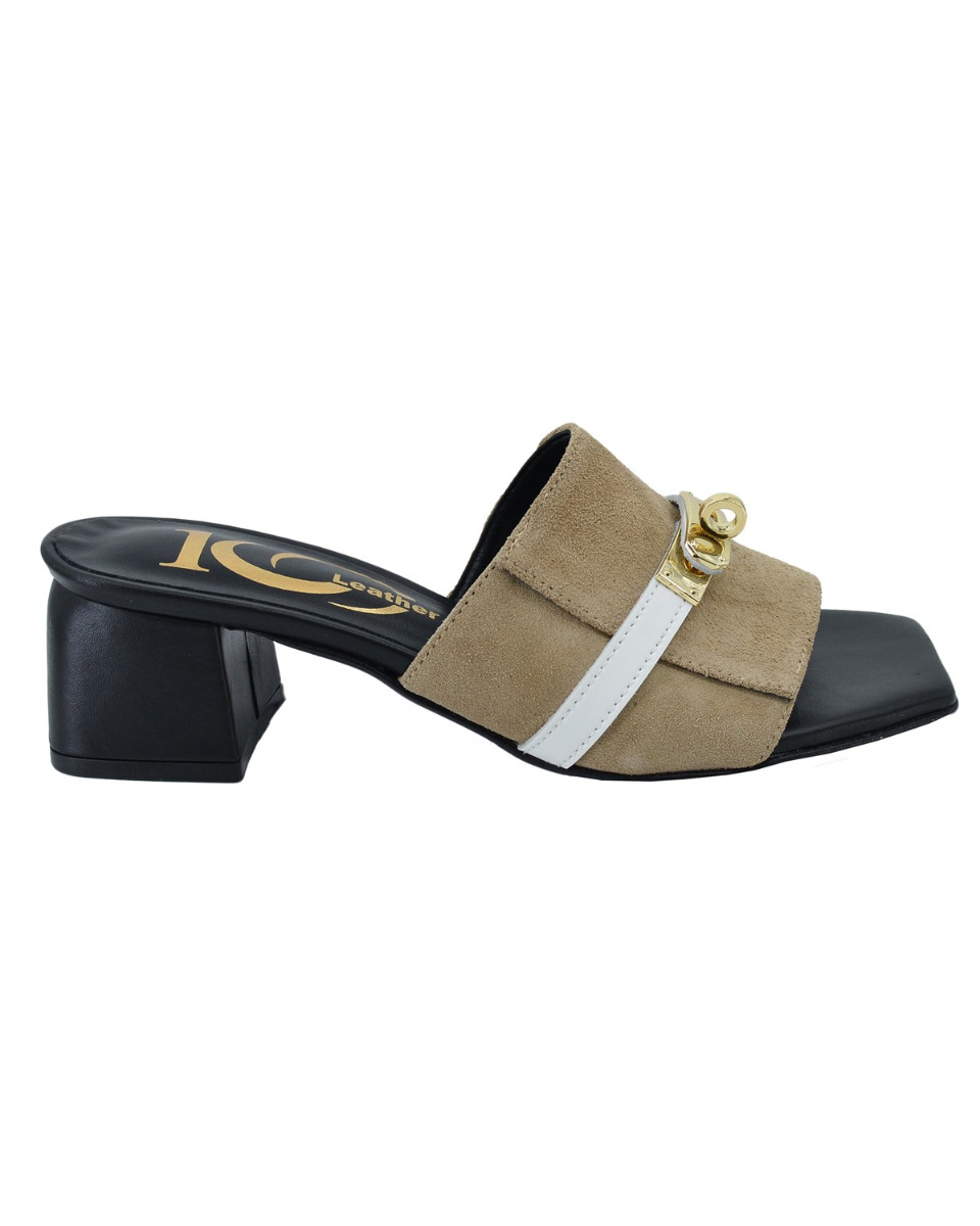 ΔΕΡΜΑΤΙΝA ΓΥΝΑΙΚΕΙΑ ΥΠΟΔΗΜΑΤΑ : 69-W-PATRICIA (CIGAR-WHITESTRAP) - Image 5