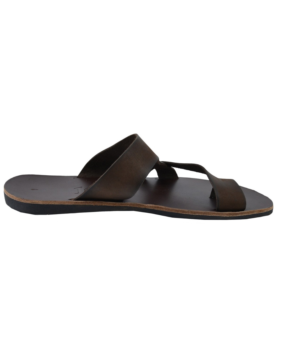 ΔΕΡΜΑΤΙΝΕΣ ΑΝΔΡΙΚΕΣ ΠΑΝΤΟΦΛΕΣ: 69-M-19/4G (BROWN) - Image 4