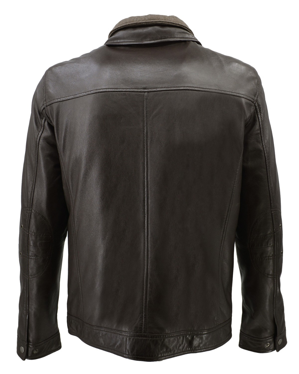 ΔΕΡΜΑΤΙΝΟ ΑΝΔΡΙΚΟ ΜΠΟΥΦΑΝ ΚΩΔΙΚΟΣ: 08-M-BRAD-NEW (BROWN) - Image 10
