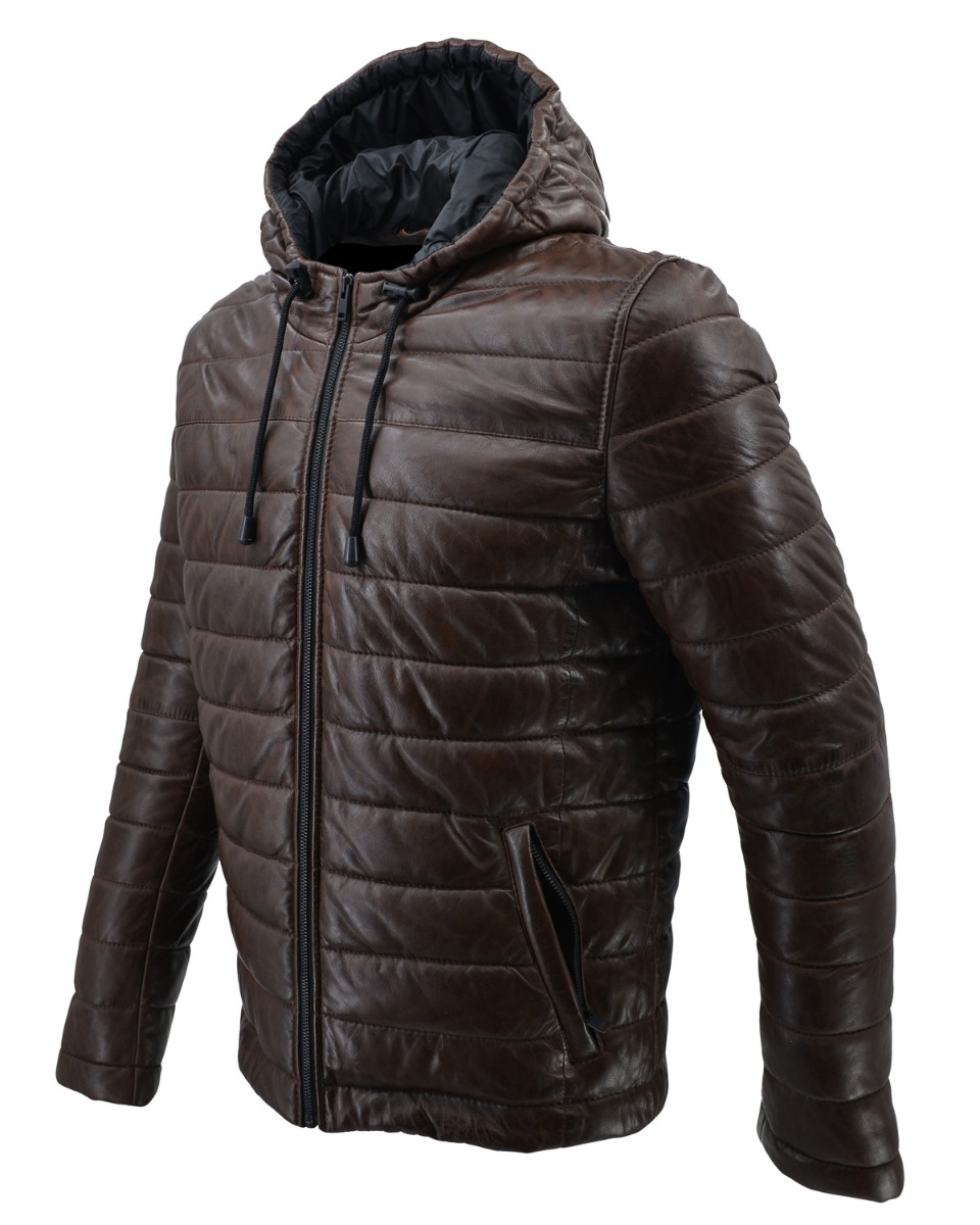 ΔΕΡΜΑΤΙΝΟ ΑΝΔΡΙΚΟ ΜΠΟΥΦΑΝ ΚΩΔΙΚΟΣ: 08-M-GP-2402 (BROWN) - Image 6
