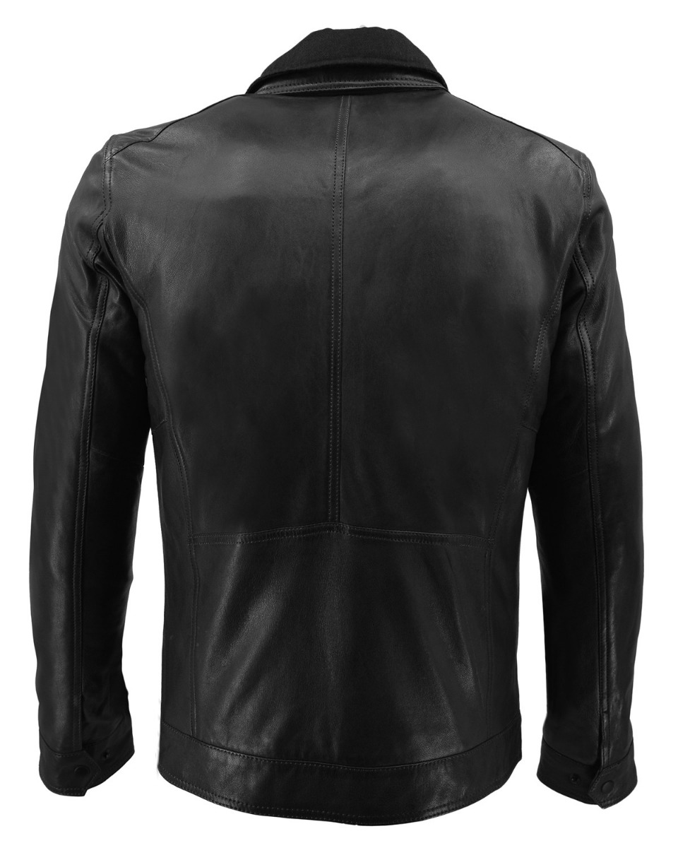 ΔΕΡΜΑΤΙΝΟ ΑΝΔΡΙΚΟ ΜΠΟΥΦΑΝ ΚΩΔΙΚΟΣ: 08-M-VIP (BLACK) - Image 9