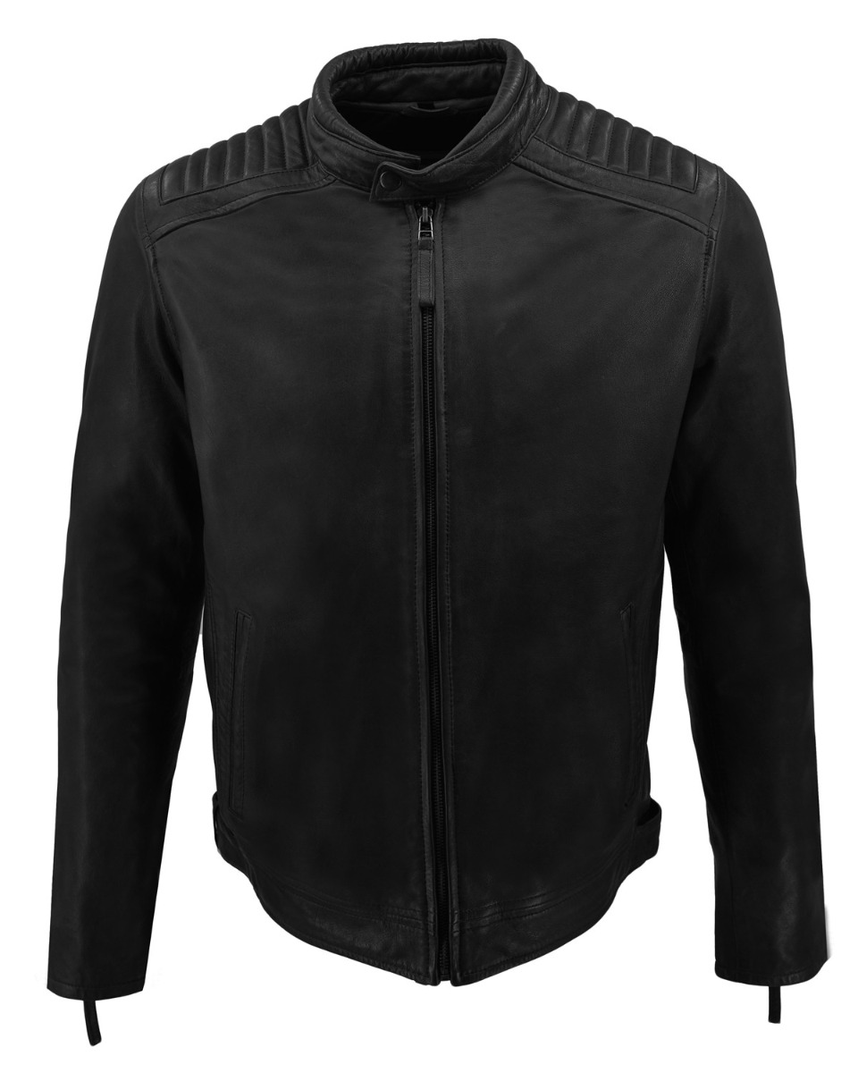 ΔΕΡΜΑΤΙΝΟ ΑΝΔΡΙΚΟ ΜΠΟΥΦΑΝ ΚΩΔΙΚΟΣ: 37-M-2711-C (BLACK) - Image 3