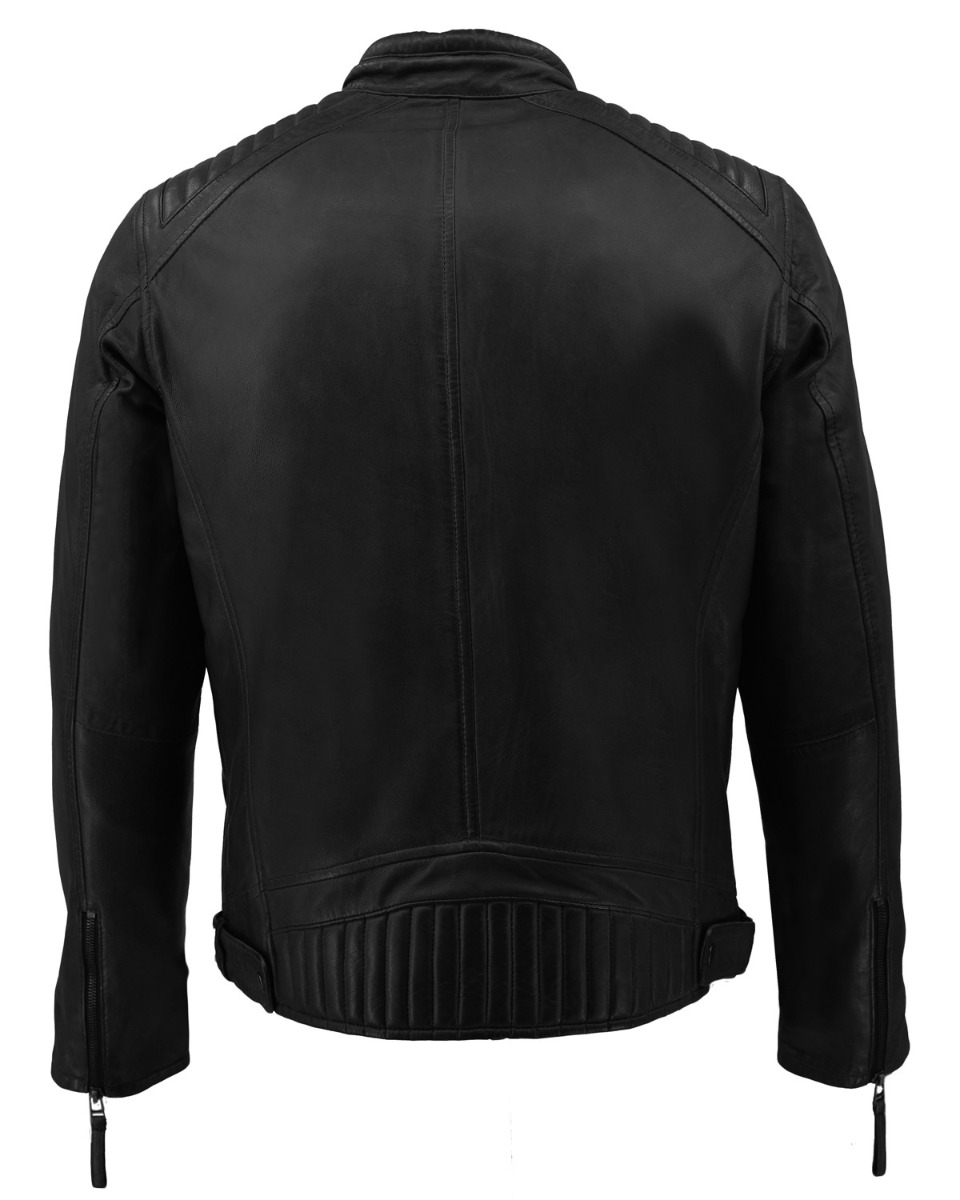 ΔΕΡΜΑΤΙΝΟ ΑΝΔΡΙΚΟ ΜΠΟΥΦΑΝ ΚΩΔΙΚΟΣ: 37-M-2711-C (BLACK) - Image 5