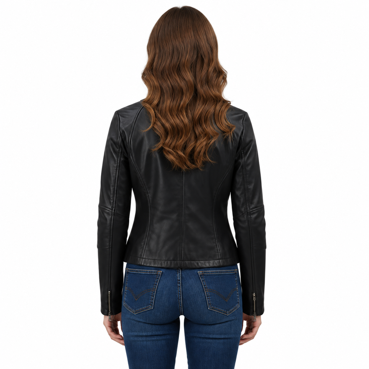 ΔΕΡΜΑΤΙΝΟ ΓΥΝΑΙΚΕΙΟ ΜΠΟΥΦΑΝ ΚΩΔΙΚΟΣ: 37-W-MIRJA (BLACK) - Image 2