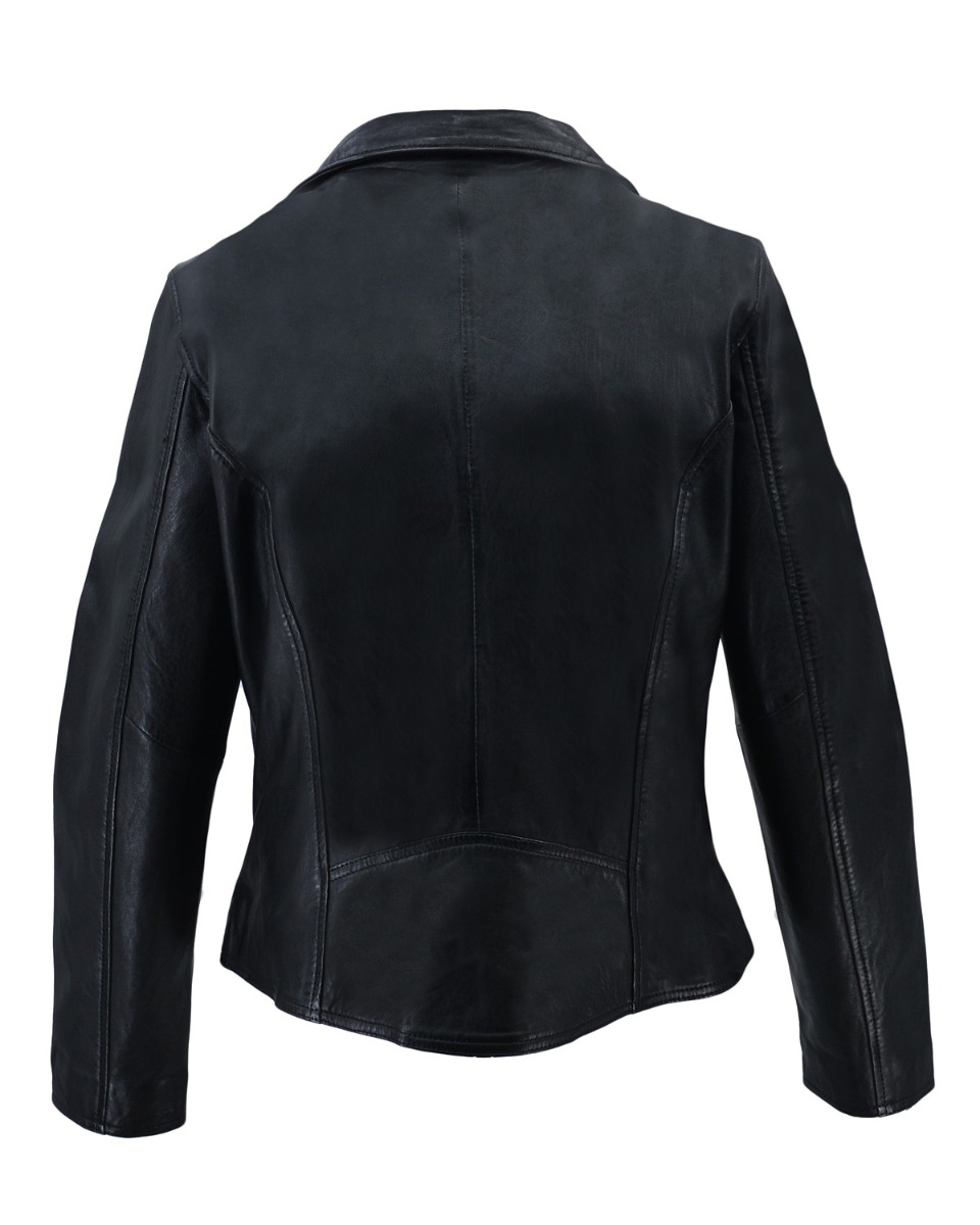 ΔΕΡΜΑΤΙΝΟ ΓΥΝΑΙΚΕΙΟ ΜΠΟΥΦΑΝ ΚΩΔΙΚΟΣ: 08-W-PERFECTO (BLACK) - Image 6