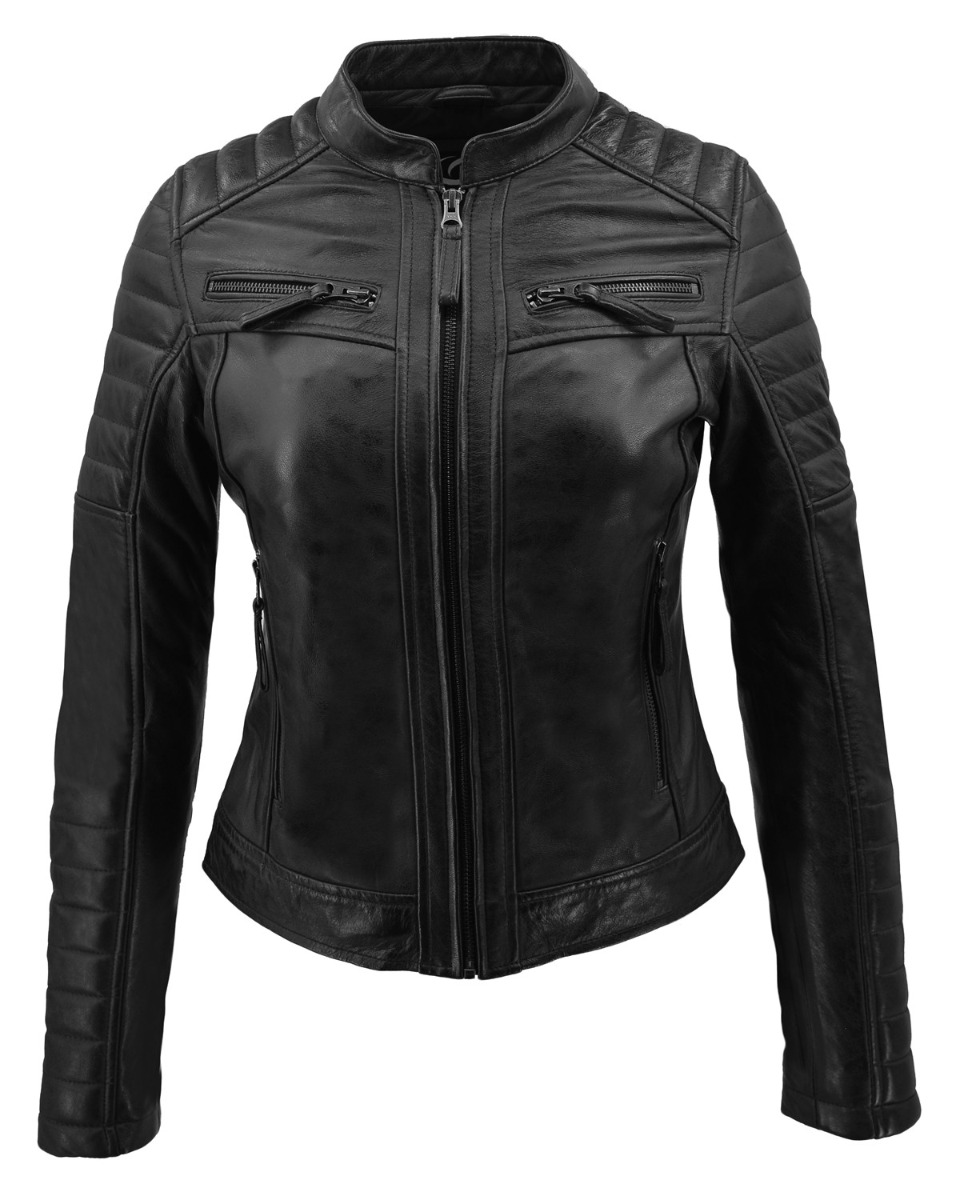 ΔΕΡΜΑΤΙΝΟ ΓΥΝΑΙΚΕΙΟ ΜΠΟΥΦΑΝ ΚΩΔΙΚΟΣ: 49-W-GIZELA (BLACK) - Image 6