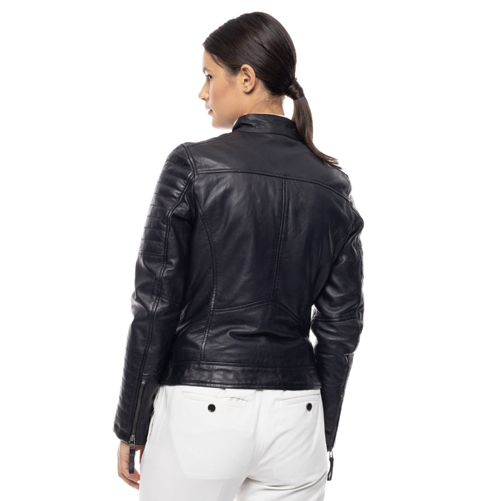 ΔΕΡΜΑΤΙΝΟ ΓΥΝΑΙΚΕΙΟ ΜΠΟΥΦΑΝ ΚΩΔΙΚΟΣ: 49-W-GIZELA (BLACK) - Image 2