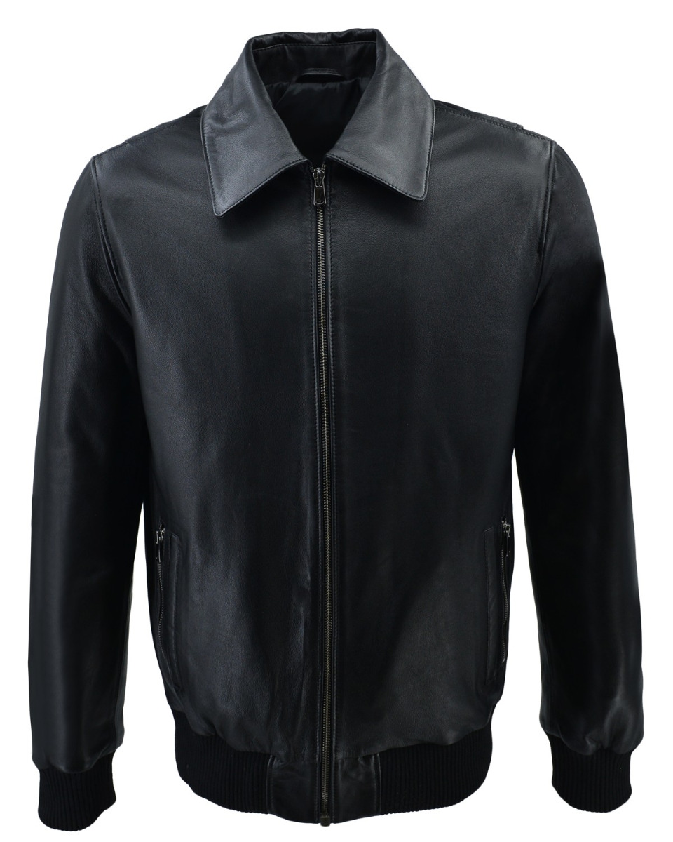 ΔΕΡΜΑΤΙΝΟ ΑΝΔΡΙΚΟ ΜΠΟΥΦΑΝ ΚΩΔΙΚΟΣ: 05-M-25M1 (BLACK) - Image 4