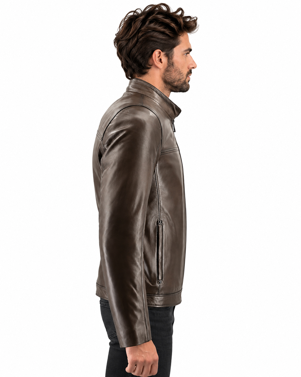 ΔΕΡΜΑΤΙΝΟ ΑΝΔΡΙΚΟ ΜΠΟΥΦΑΝ ΚΩΔΙΚΟΣ: 07-M-G-01 (BROWN JUMBO) - Image 6